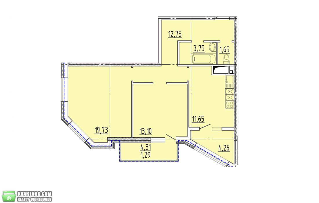 продам 2-комнатную квартиру. Одесса,  Итальянский бульвар - фото 5