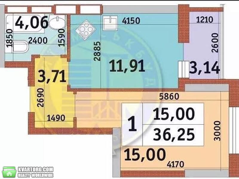 Sell 1-room apartment. Киев,  Каховская — photo 3