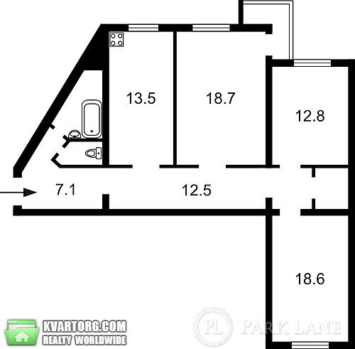 Sell 3-room apartment. Киев, Бажана — photo 9