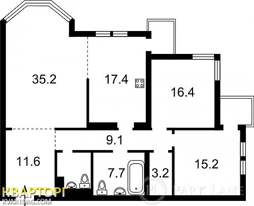 Sell 3-room apartment. Киев, Тимошенко — photo 3