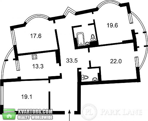 Sell 4-room apartment. Киев, Днепровская наб — photo 2