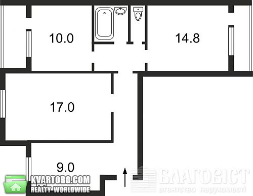 Sell 3-room apartment. Киев, Бальзака — photo 8