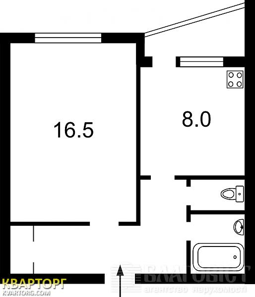 Sell 1-room apartment. Киев,  Саксаганского — photo 3