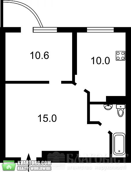 Sell 1-room apartment. Киев, Ломоносова — photo 7