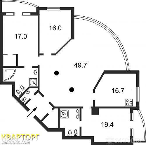 Sell 4-room apartment. Киев,  Жилянская — photo 2