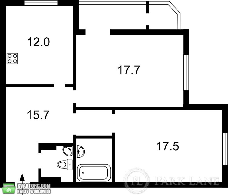 продам 2-комнатную квартиру. Киев,   Ломоносова - фото 2