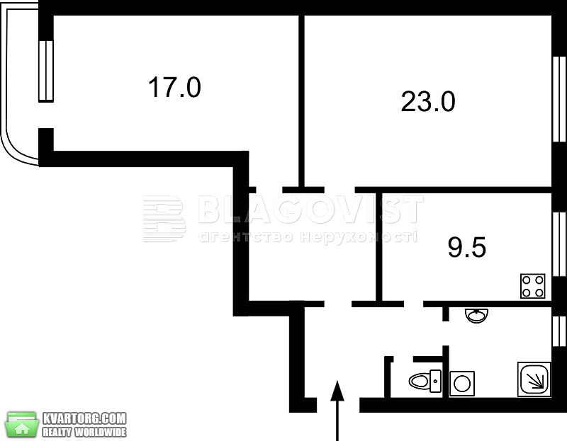 Sell 2-room apartment. Киев, гончара — photo 2