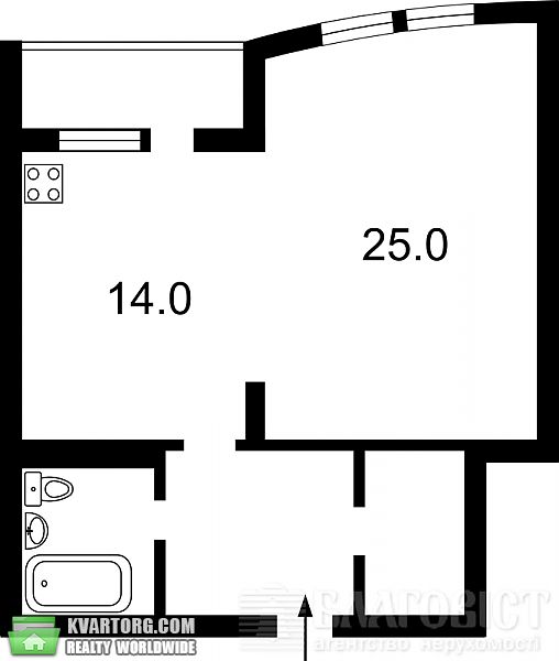 Sell 1-room apartment. Киев, Голосеевская — photo 2