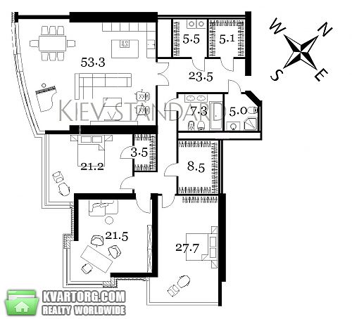 Sell 4-room apartment. Киев,  Кловский спуск — photo 4