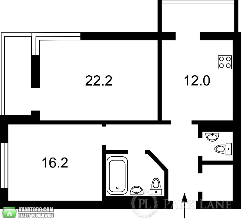 Sell 2-room apartment. Киев,  Барбюса — photo 3