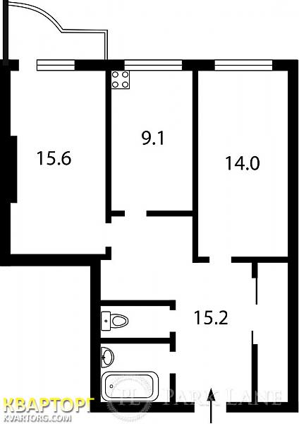 Sell 2-room apartment. Киев, Жилянская — photo 2