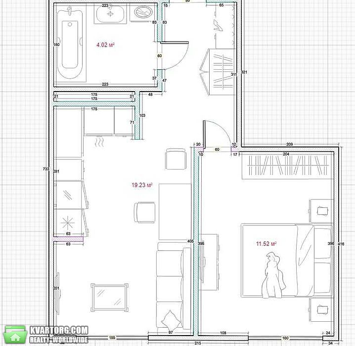 Sell 1-room apartment. Киев,  Днепровская наб — photo 6