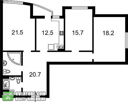 Sell 3-room apartment. Киев, Кошица — photo 8