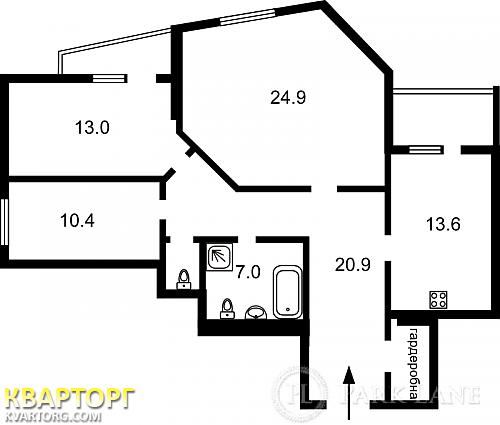 Sell 3-room apartment. Киев,  Руданского — photo 2