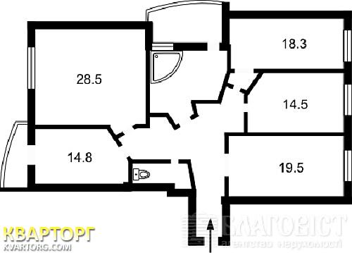 Sell 4-room apartment. Киев,  Ковпака — photo 2