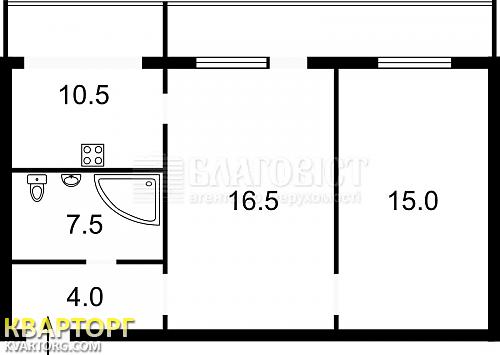 Sell 2-room apartment. Киев,  Леси Украинки бул — photo 2