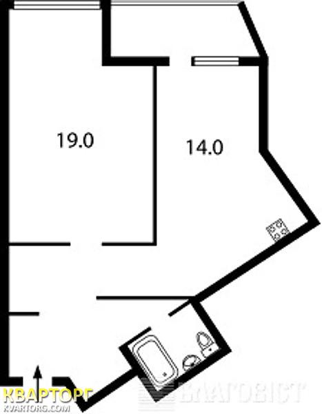продам 1-комнатную квартиру. Киев,  Бажана Николая просп. - фото 1