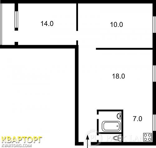 Sell 3-room apartment. Киев,  Русановская наб — photo 2