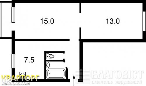 Sell 2-room apartment. Киев, Московская — photo 2