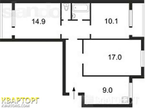 продам 3-комнатную квартиру. Киев,   Драгоманова - фото 5