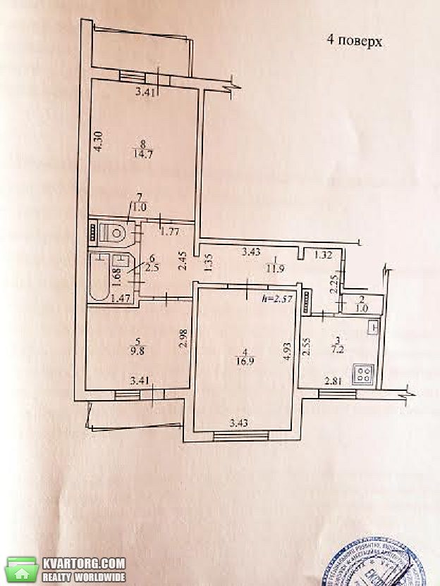 Sell 3-room apartment. Киев,  Королева пр — photo 6