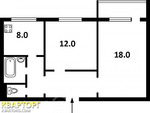 Sell 2-room apartment. Киев,  Вербицкого — photo 2