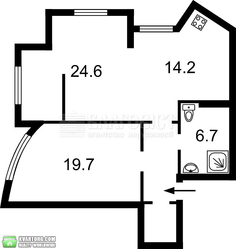 Sell 3-room apartment. Киев,  Героев Сталинграда пр — photo 3