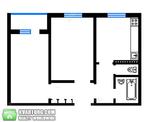 Sell 2-room apartment. Киев,  Харьковское шоссе — photo 9