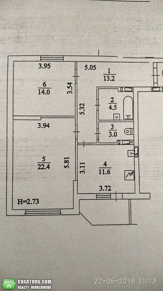 Sell 2-room apartment. Киев,  Закревского — photo 9
