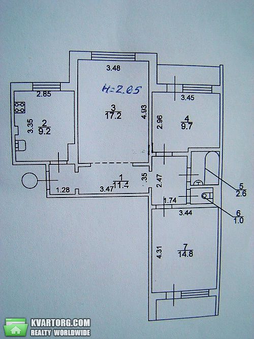 Sell 3-room apartment. Киев,  Гонгадзе — photo 9
