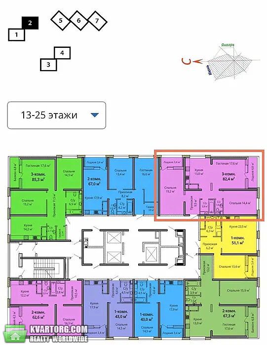 Sell 3-room apartment. Одесса, Жаботинского — photo 5