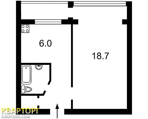 Sell 1-room apartment. Киев, Ванды Василевской — photo 1