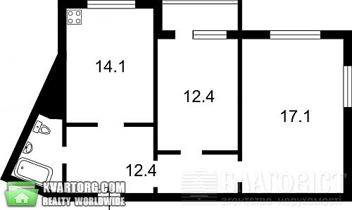 Sell 2-room apartment. Киев, Урловская — photo 1