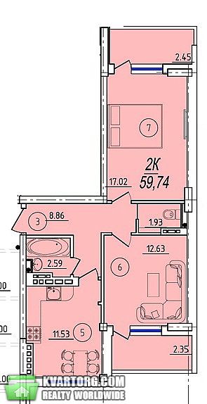 Sell 2-room apartment. Одесса, Сахарова — photo 3