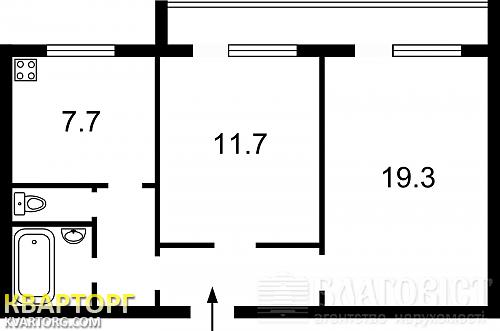 продам 2-комнатную квартиру Киев, ул. Героев Сталинграда пр 42б - Фото 4