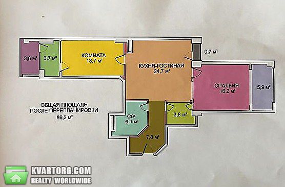 Sell 2-room apartment. Одесса, Героев Сталинграда — photo 4