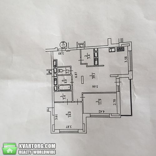 Rent out 3-room apartment. Киев, Драгомирова — photo 6
