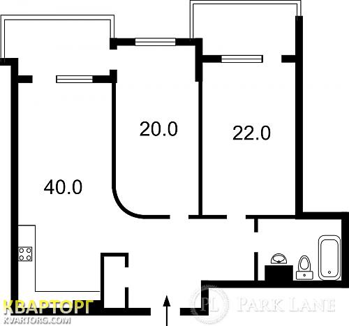 Sell 2-room apartment. Киев,  40-летия Октября просп — photo 3