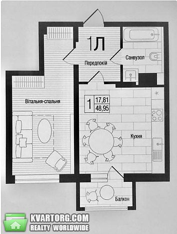 Sell 1-room apartment. Киев,  Антоновича — photo 3