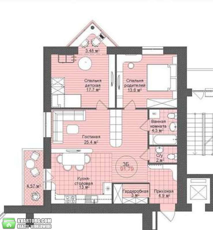Sell 3-room apartment. Днепропетровск, Мандрыковская — photo 7