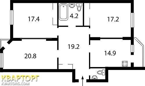 Sell 3-room apartment. Киев,  Мишуги — photo 4