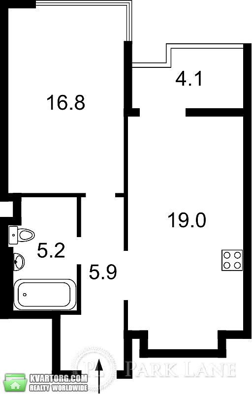 Sell 1-room apartment. Киев,  Кудри — photo 2