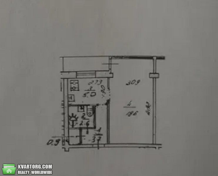 Sell 1-room apartment. Киев, пр. Победы — photo 2