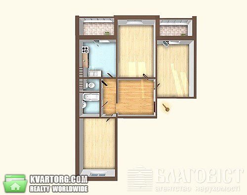 Sell 3-room apartment. Киев,  Науки пр — photo 6