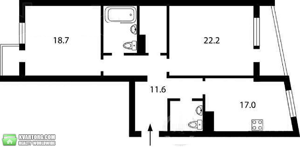 Sell 2-room apartment. Киев, Корчака — photo 3