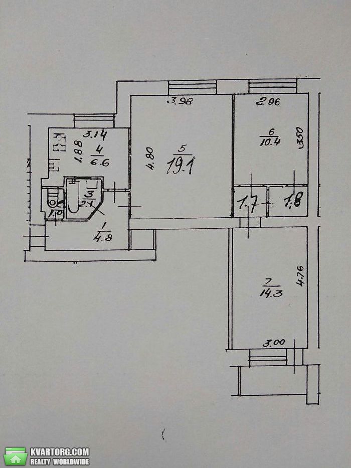 Sell 3-room apartment. Киев,  Победы пр — photo 3