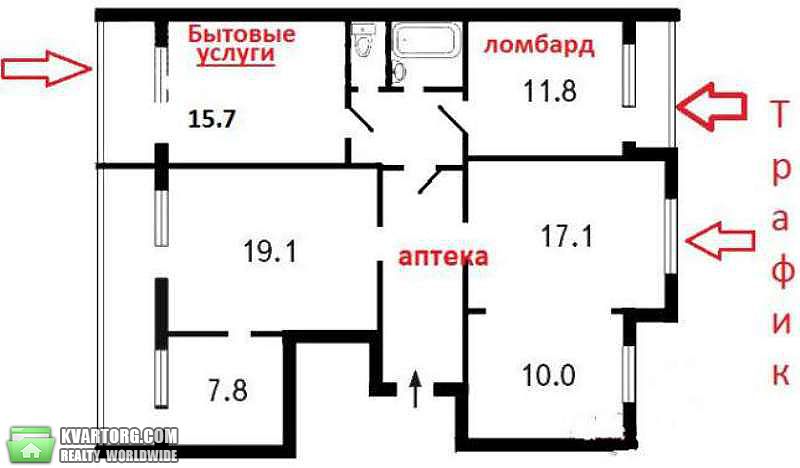 Sell 5-room apartment. Киев,  Закревского — photo 7