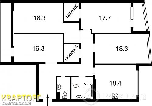 Sell 4-room apartment. Киев,  Шамрыло — photo 2