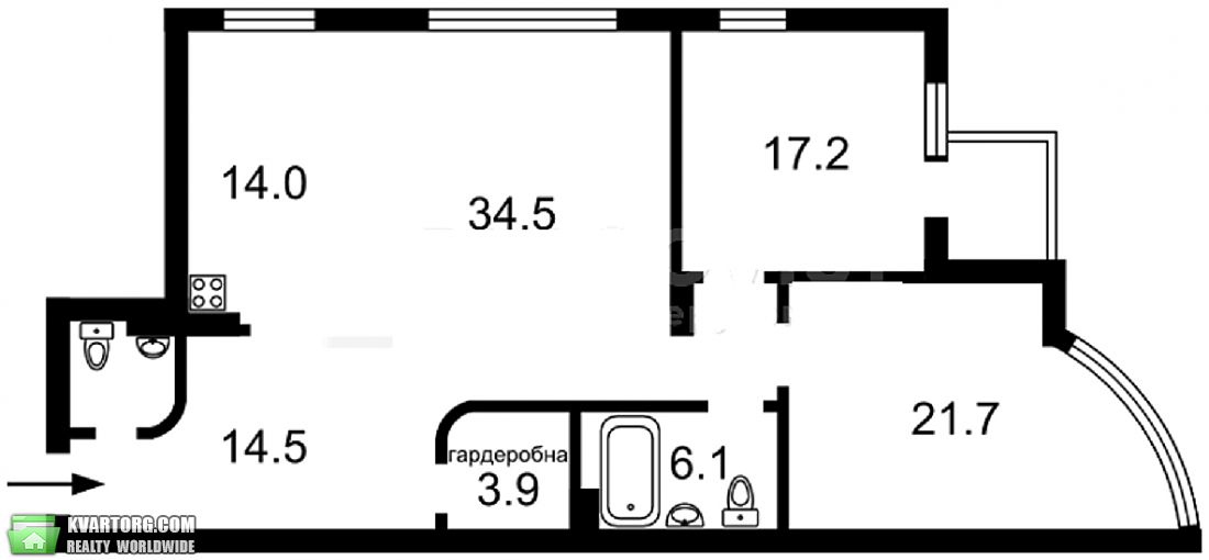 Sell 3-room apartment. Киев,  Антоновича — photo 8