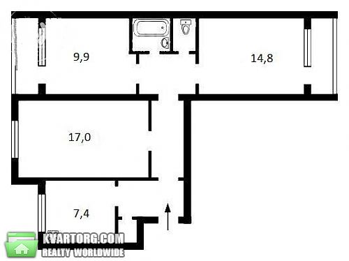 Sell 3-room apartment. Киев, Харьковское шоссе — photo 6